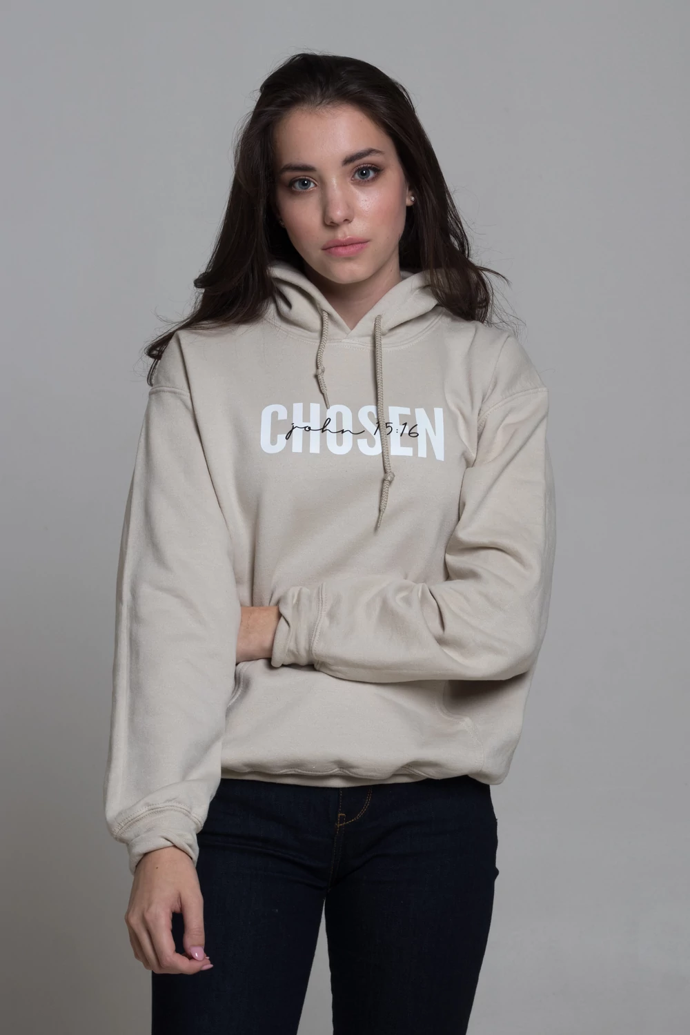 CHOSEN john 15:16 keresztény pulóver