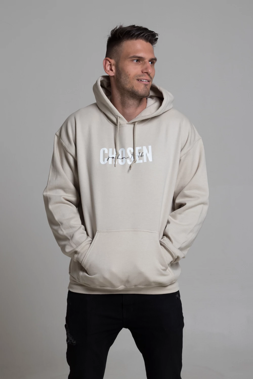 CHOSEN john 15:16 keresztény pulóver