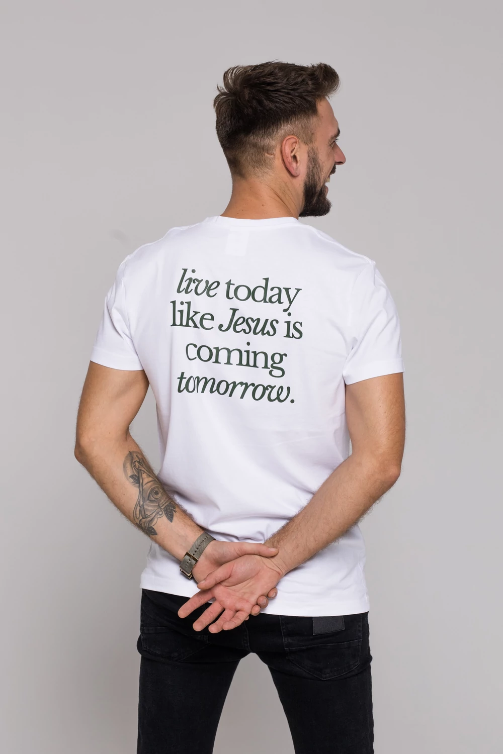 Live today like Jesus is coming tomorrow