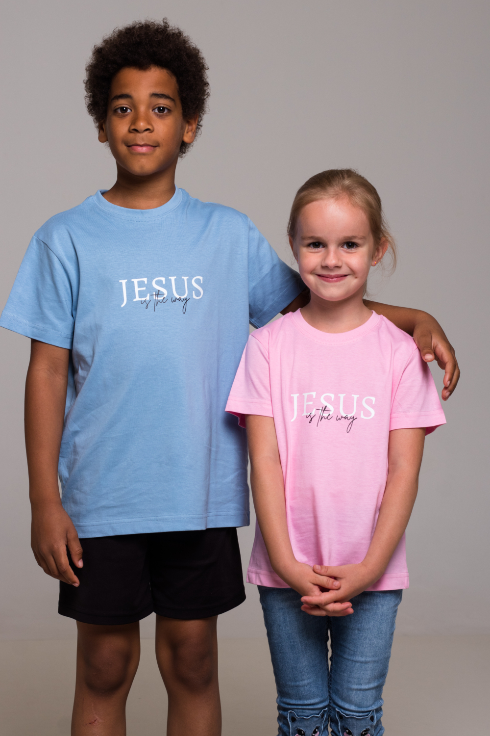 Gyerek Jesus is the way pólók